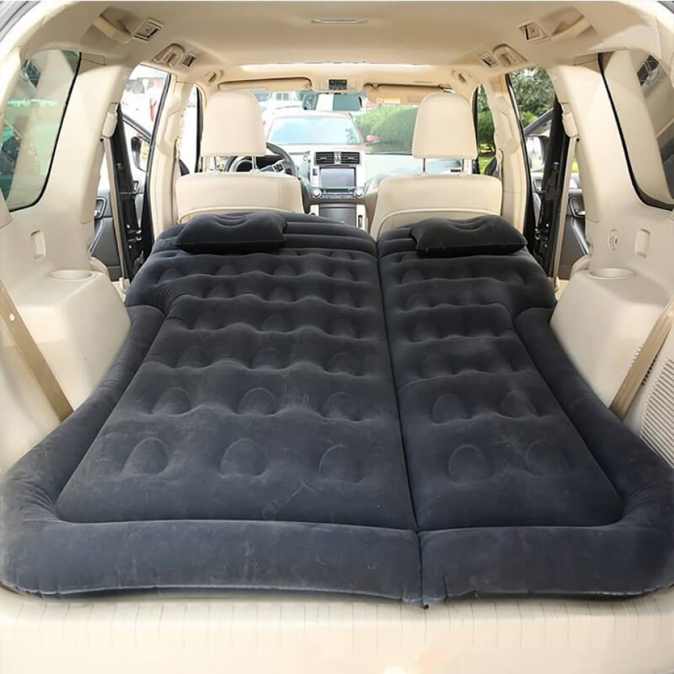 Inflatable Bed for Car Travel Camping Family Outing 1 8m 2 Pillow